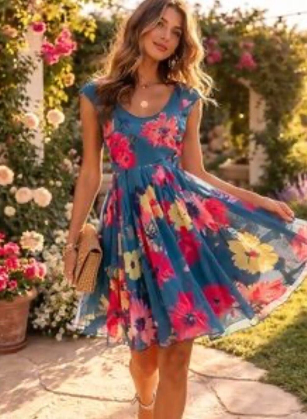 Anthropologie Western Wear Quinby Dress Sz XS Open Back Fit & Flare Mesh Fairy